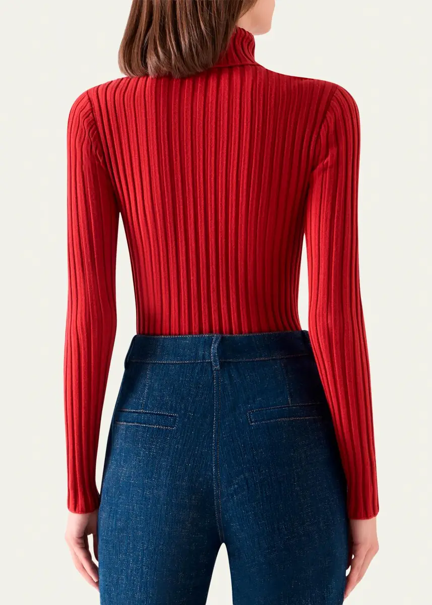 Akris punto Wool Knit Turtleneck Sweater | Thumbnail 3 Akris punto Wool Knit Turtleneck Sweater | Thumbnail 3
