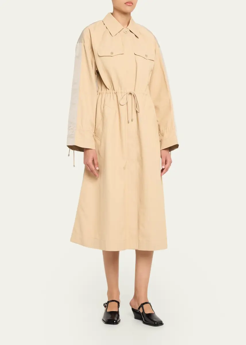 3.1 Phillip Lim Combo Blouson Trench Coat | Thumbnail 4 3.1 Phillip Lim Combo Blouson Trench Coat | Thumbnail 4