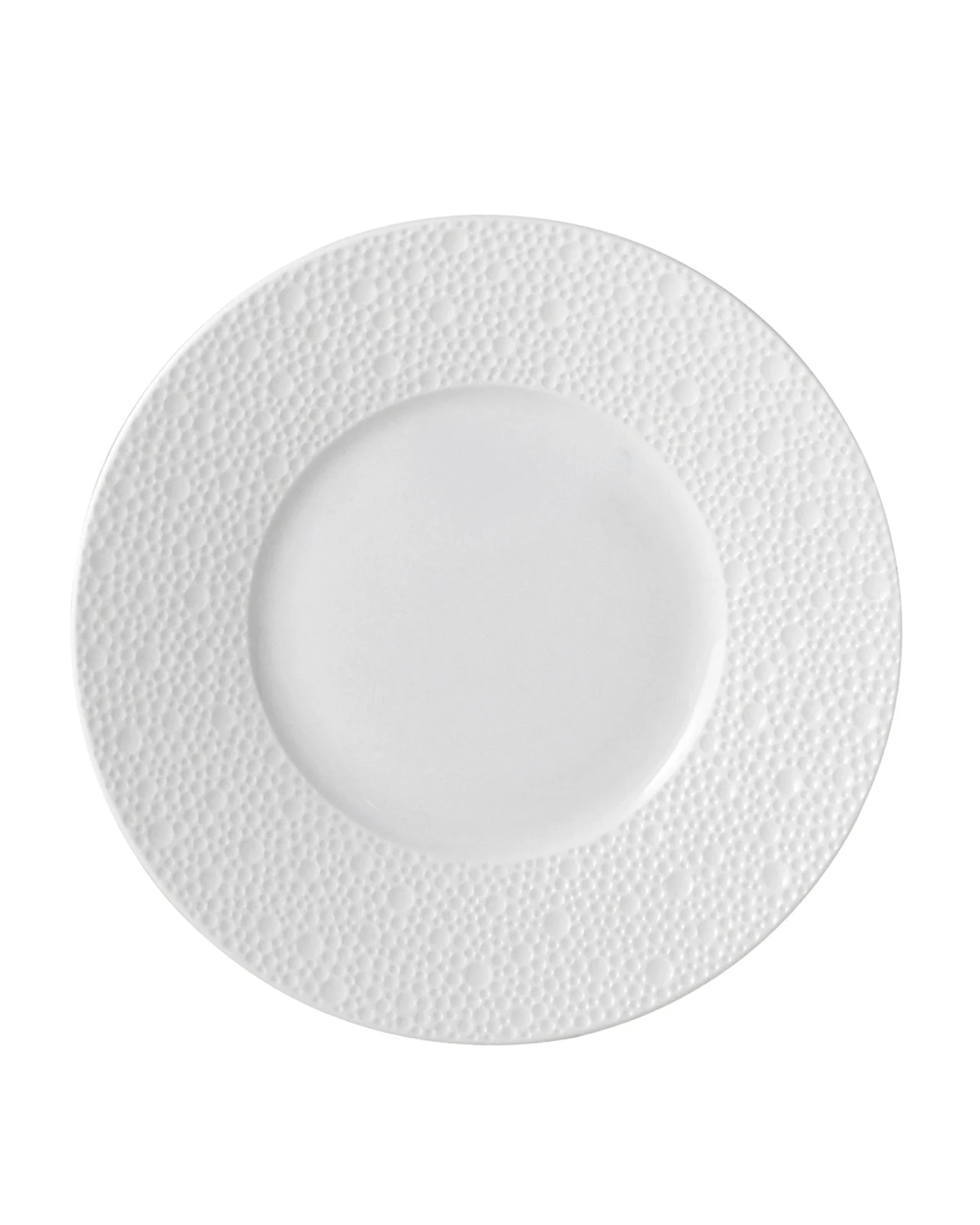 Bernardaud Ecume White Dinner Plate