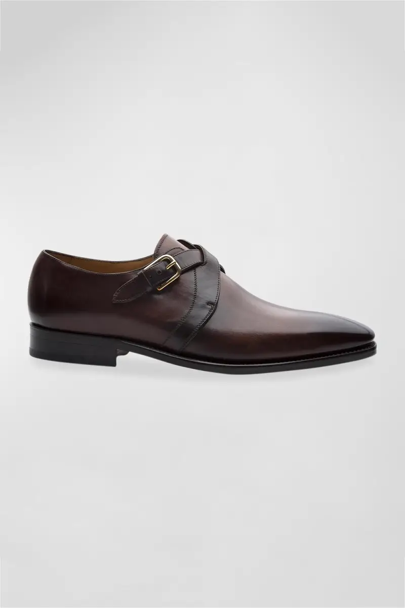 Paul Stuart Men's Galante Cross-Strap Loafers | Thumbnail 4 Paul Stuart Men's Galante Cross-Strap Loafers | Thumbnail 4
