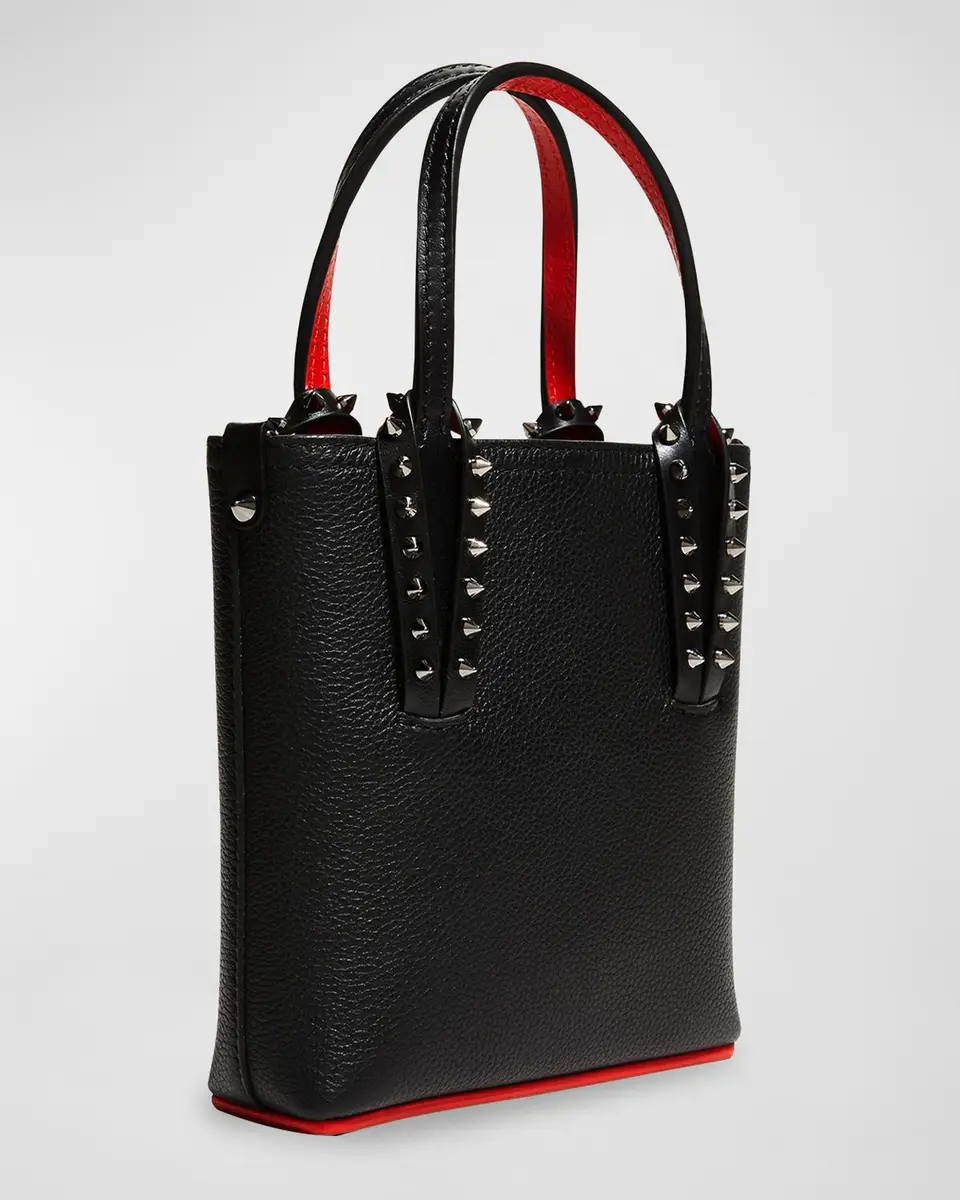 Christian Louboutin Cabata N/S Mini Tote in Grained Leather | Thumbnail 4 Christian Louboutin Cabata N/S Mini Tote in Grained Leather | Thumbnail 4
