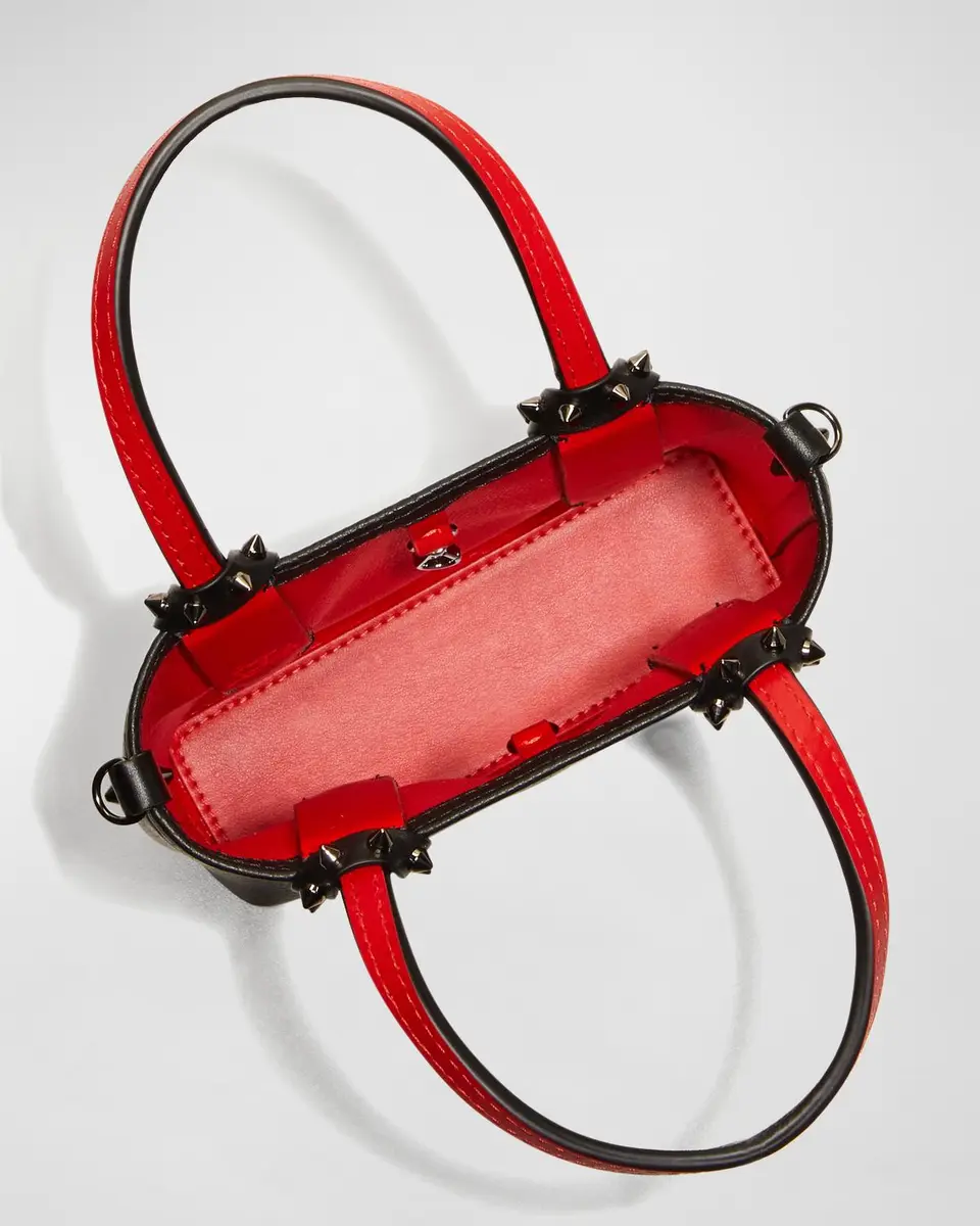 Christian Louboutin Cabata N/S Mini Tote in Grained Leather | Thumbnail 5 Christian Louboutin Cabata N/S Mini Tote in Grained Leather | Thumbnail 5