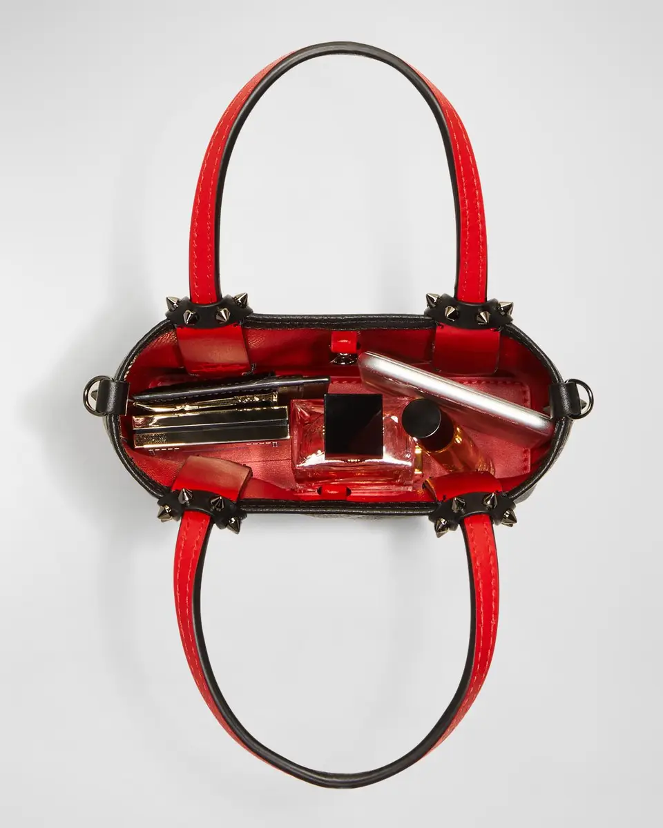 Christian Louboutin Cabata N/S Mini Tote in Grained Leather | Thumbnail 6 Christian Louboutin Cabata N/S Mini Tote in Grained Leather | Thumbnail 6