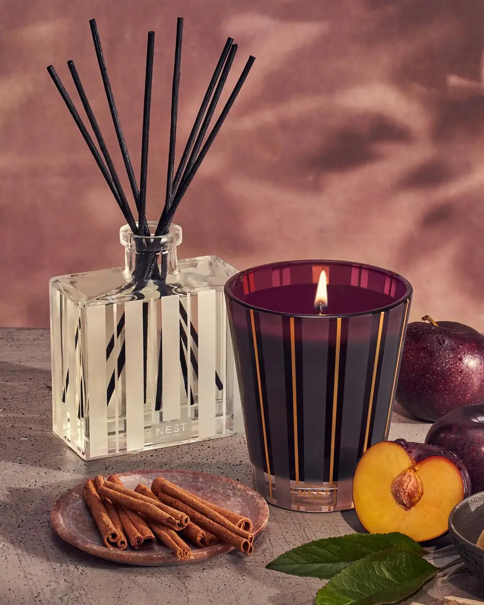 NEST New York 5.9 oz. Autumn Plum Reed Diffuser | Thumbnail 3 NEST New York 5.9 oz. Autumn Plum Reed Diffuser | Thumbnail 3