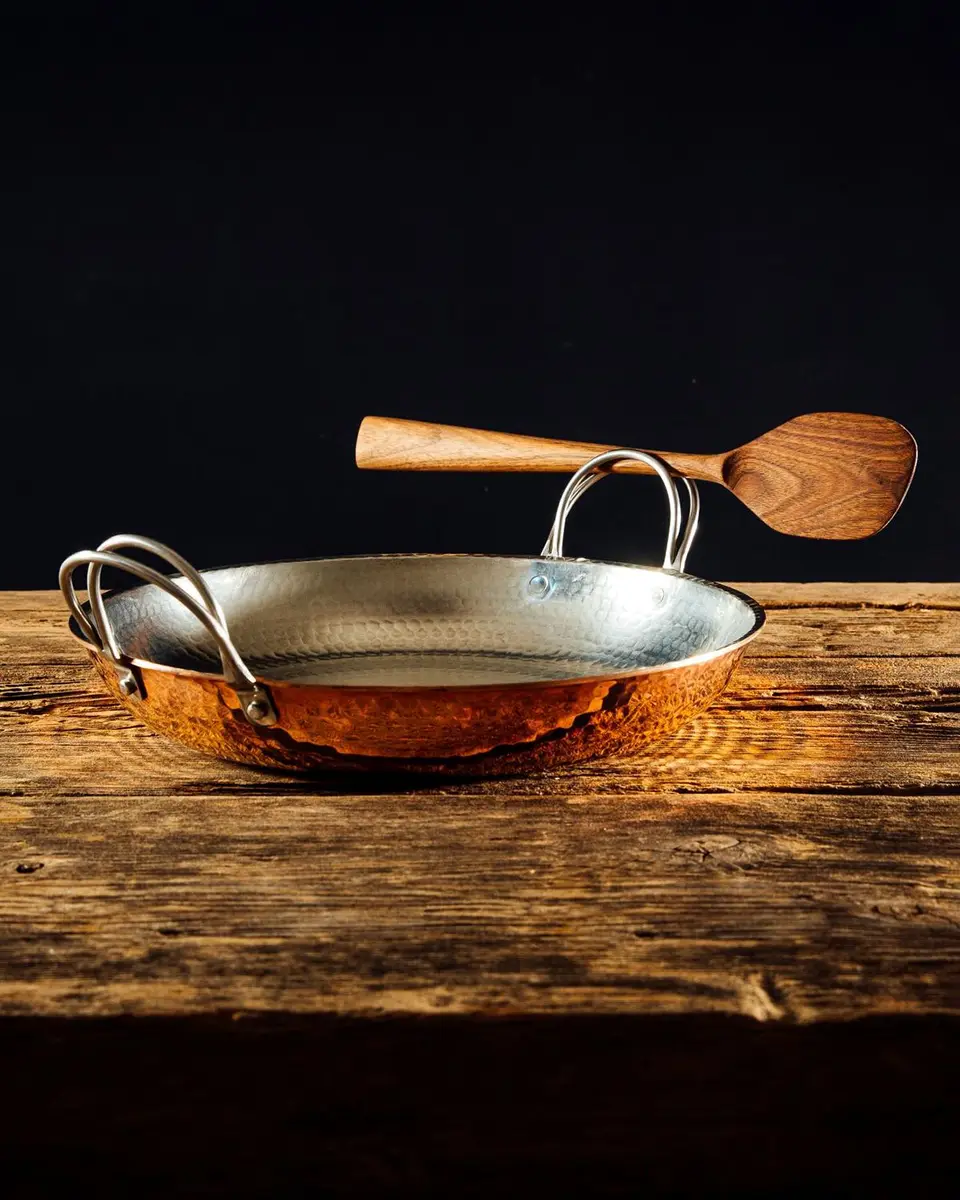Sertodo Copper Copper Paella Pan, 8"Dia. | Thumbnail 2 Sertodo Copper Copper Paella Pan, 8"Dia. | Thumbnail 2