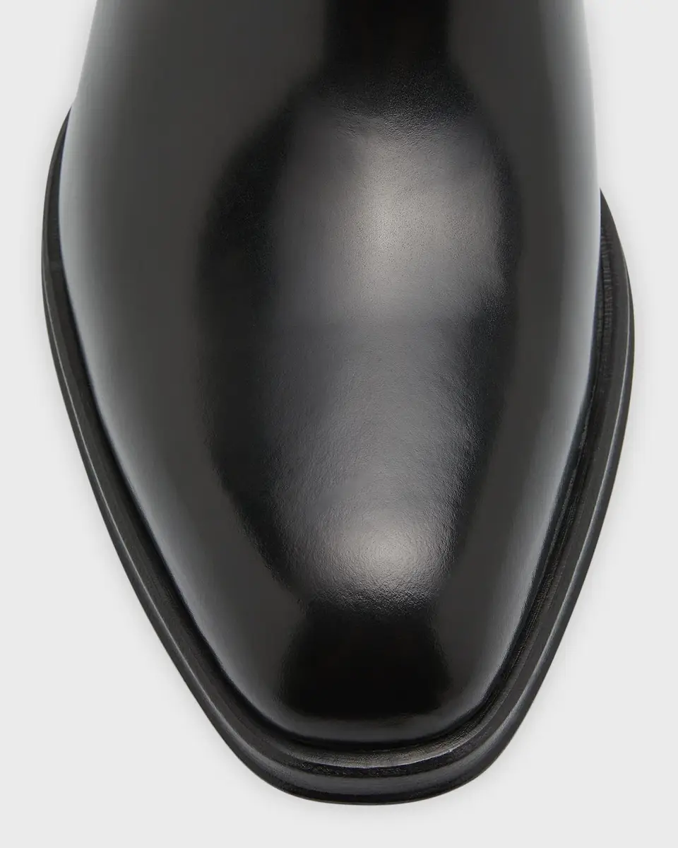 Giuseppe Zanotti Men's Chicago 40 Leather Ankle Boots | Thumbnail 6 Giuseppe Zanotti Men's Chicago 40 Leather Ankle Boots | Thumbnail 6