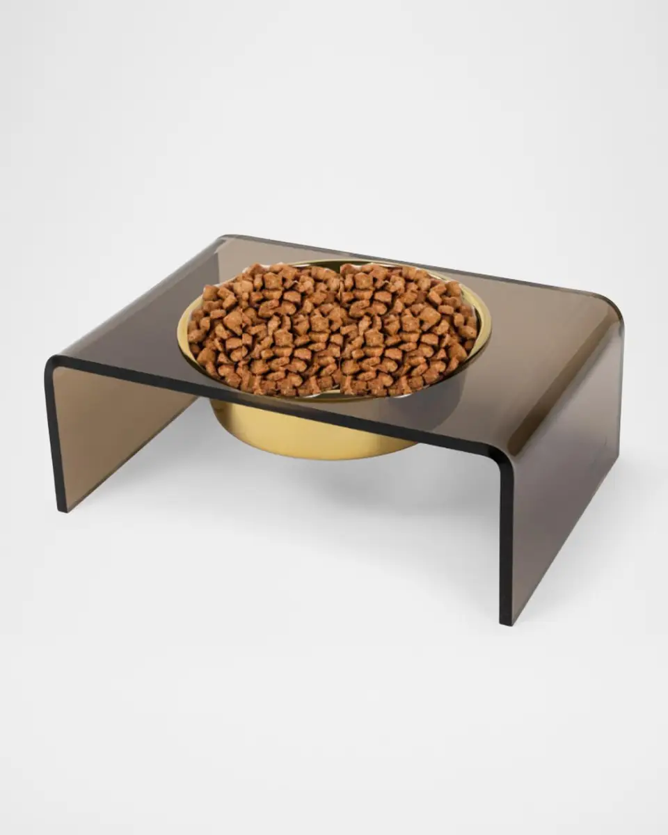 Hiddin Bronze Single Bowl Pet Feeder | Thumbnail 6 Hiddin Bronze Single Bowl Pet Feeder | Thumbnail 6