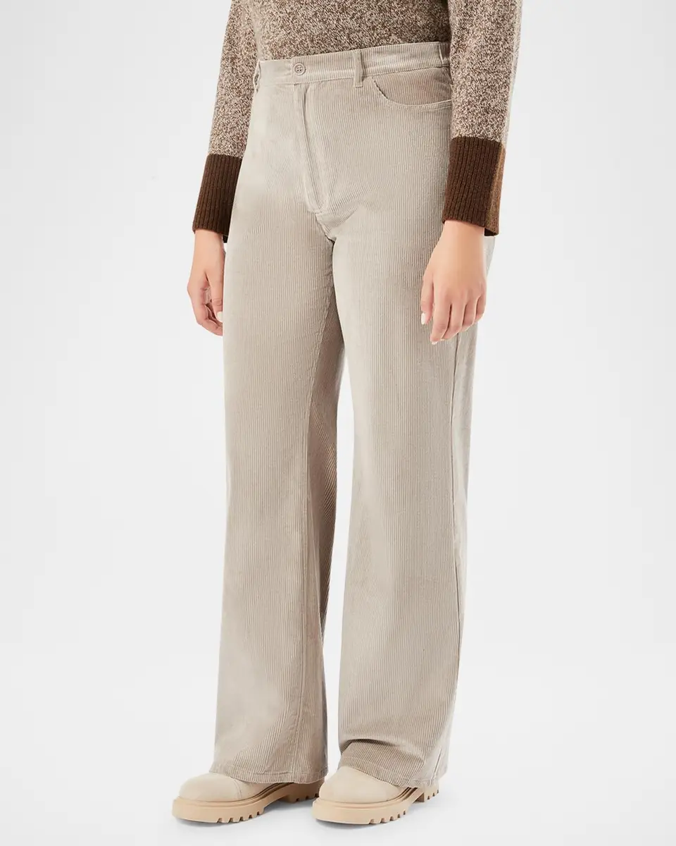 Marina Rinaldi Plus Size Oregon Straight-Leg Corduroy Pants | Thumbnail 2