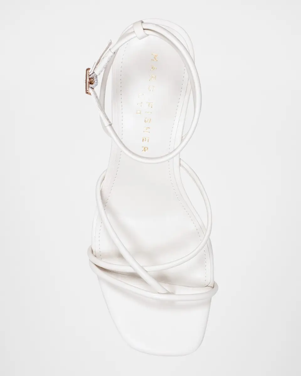 Marc Fisher LTD Ballen Tubular Leather Kitten Ankle-Strap Sandals | Thumbnail 5 Marc Fisher LTD Ballen Tubular Leather Kitten Ankle-Strap Sandals | Thumbnail 5