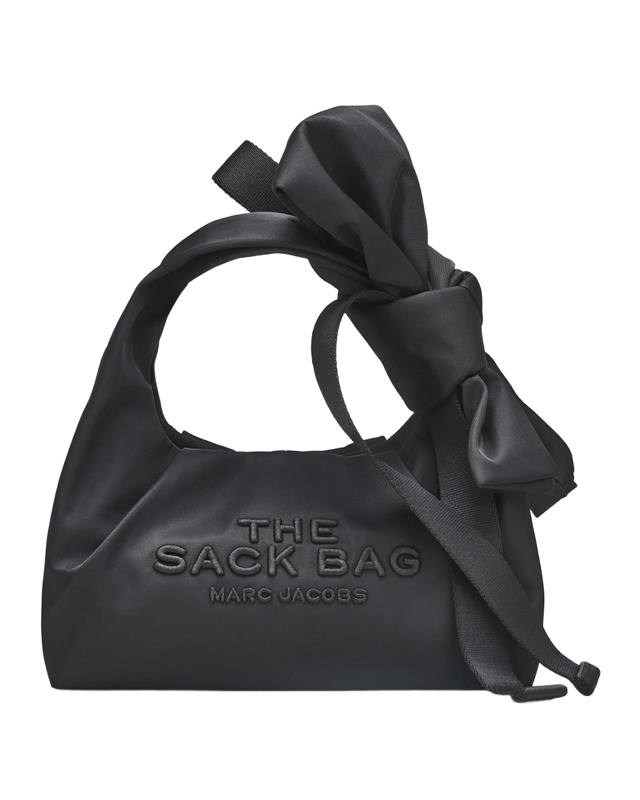 The Sack Bow Nylon Top-Handle Bag The Sack Bow Nylon Top-Handle Bag