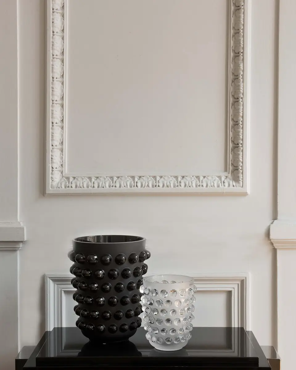 Mossi Black XXL Vase - 12"