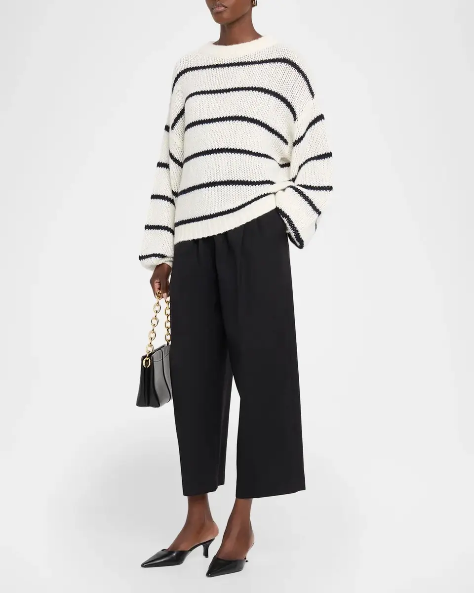 Lisa Yang The Sabelle Stripes Cashmere-Silk Sweater | Thumbnail 2 Lisa Yang The Sabelle Stripes Cashmere-Silk Sweater | Thumbnail 2