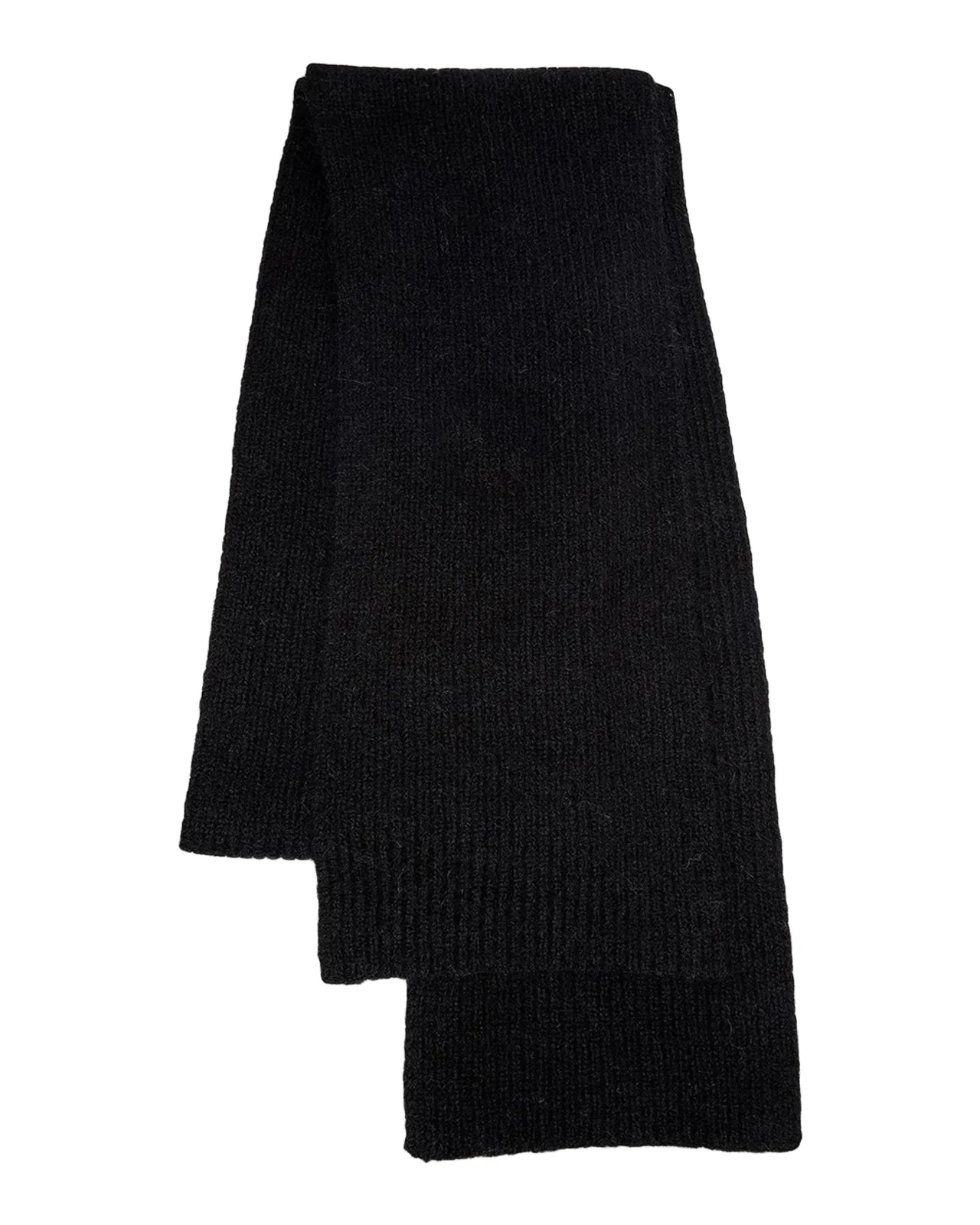 Dries Van Noten Men's Moyson Wool Ribbed Scarf