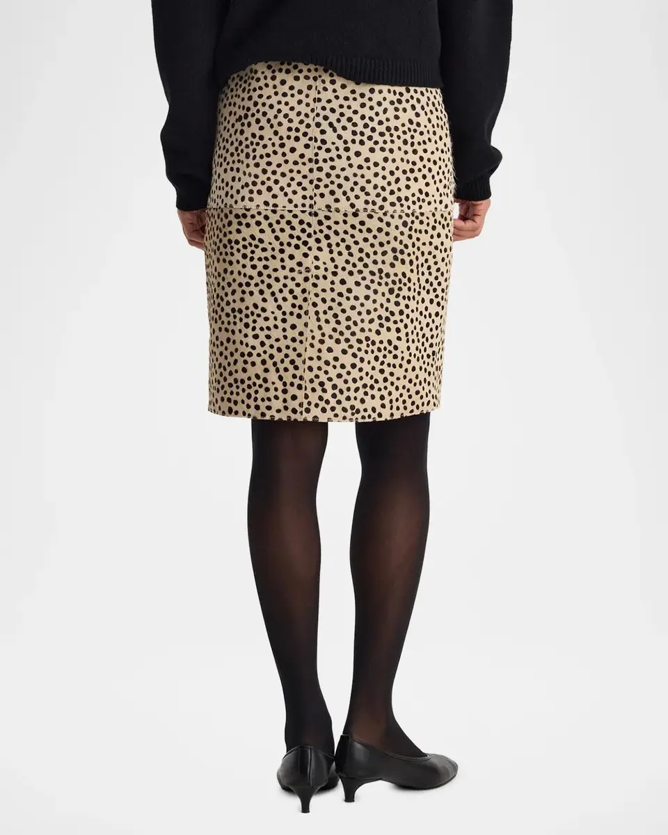 RÓHE Cheetah Calf Hair Mini Skirt | Thumbnail 3 RÓHE Cheetah Calf Hair Mini Skirt | Thumbnail 3
