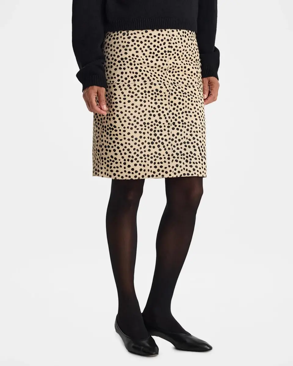RÓHE Cheetah Calf Hair Mini Skirt | Thumbnail 5 RÓHE Cheetah Calf Hair Mini Skirt | Thumbnail 5