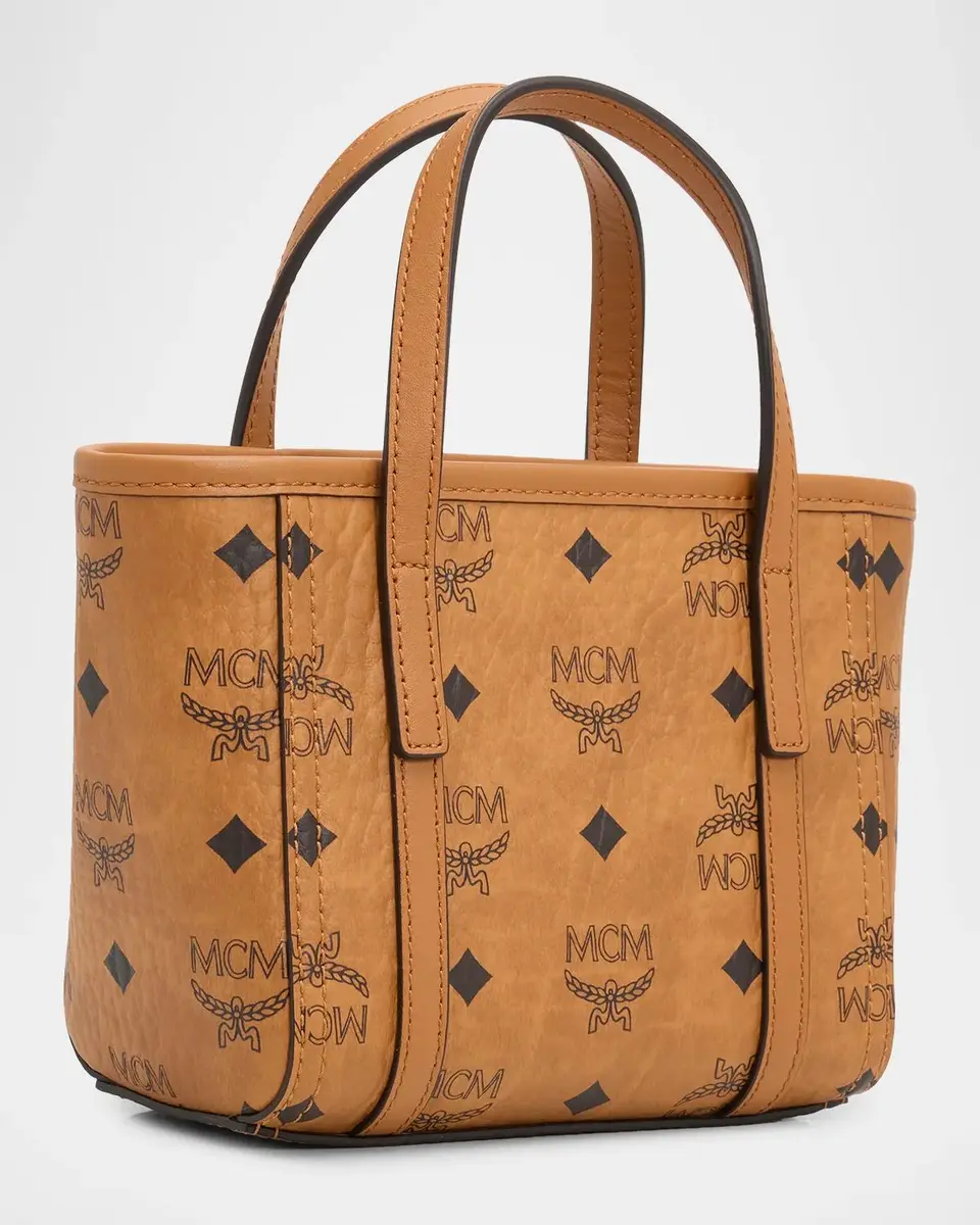 MCM Toni Visetos Shopper Tote Bag | Thumbnail 8 MCM Toni Visetos Shopper Tote Bag | Thumbnail 8