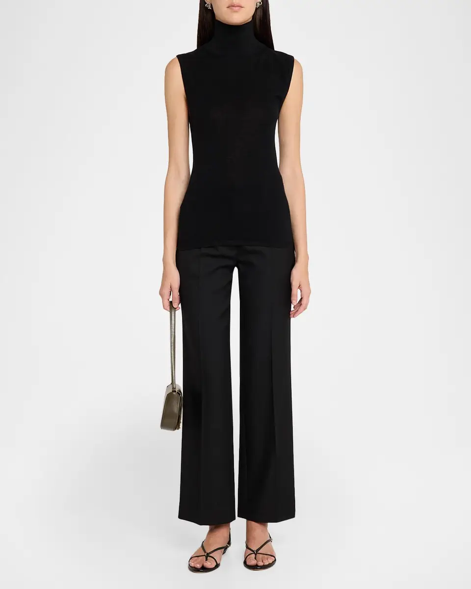 PRABAL GURUNG Sleeveless Turtleneck Sweater | Thumbnail 2 PRABAL GURUNG Sleeveless Turtleneck Sweater | Thumbnail 2