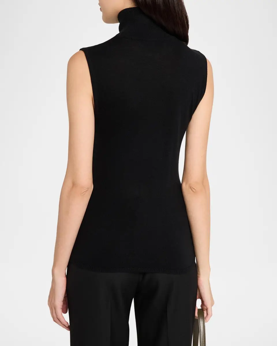 PRABAL GURUNG Sleeveless Turtleneck Sweater | Thumbnail 3 PRABAL GURUNG Sleeveless Turtleneck Sweater | Thumbnail 3