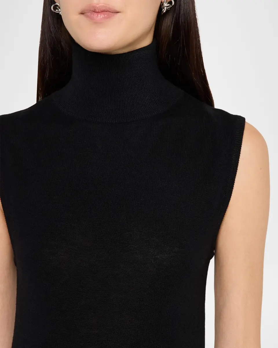 PRABAL GURUNG Sleeveless Turtleneck Sweater | Thumbnail 5 PRABAL GURUNG Sleeveless Turtleneck Sweater | Thumbnail 5