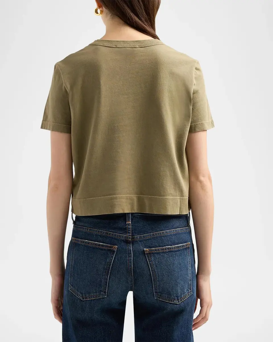 Frame The Boxy Cotton T-Shirt | Thumbnail 3 Frame The Boxy Cotton T-Shirt | Thumbnail 3