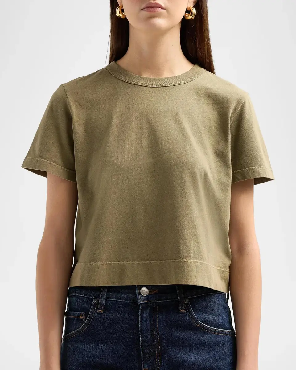 Frame The Boxy Cotton T-Shirt | Thumbnail 5 Frame The Boxy Cotton T-Shirt | Thumbnail 5