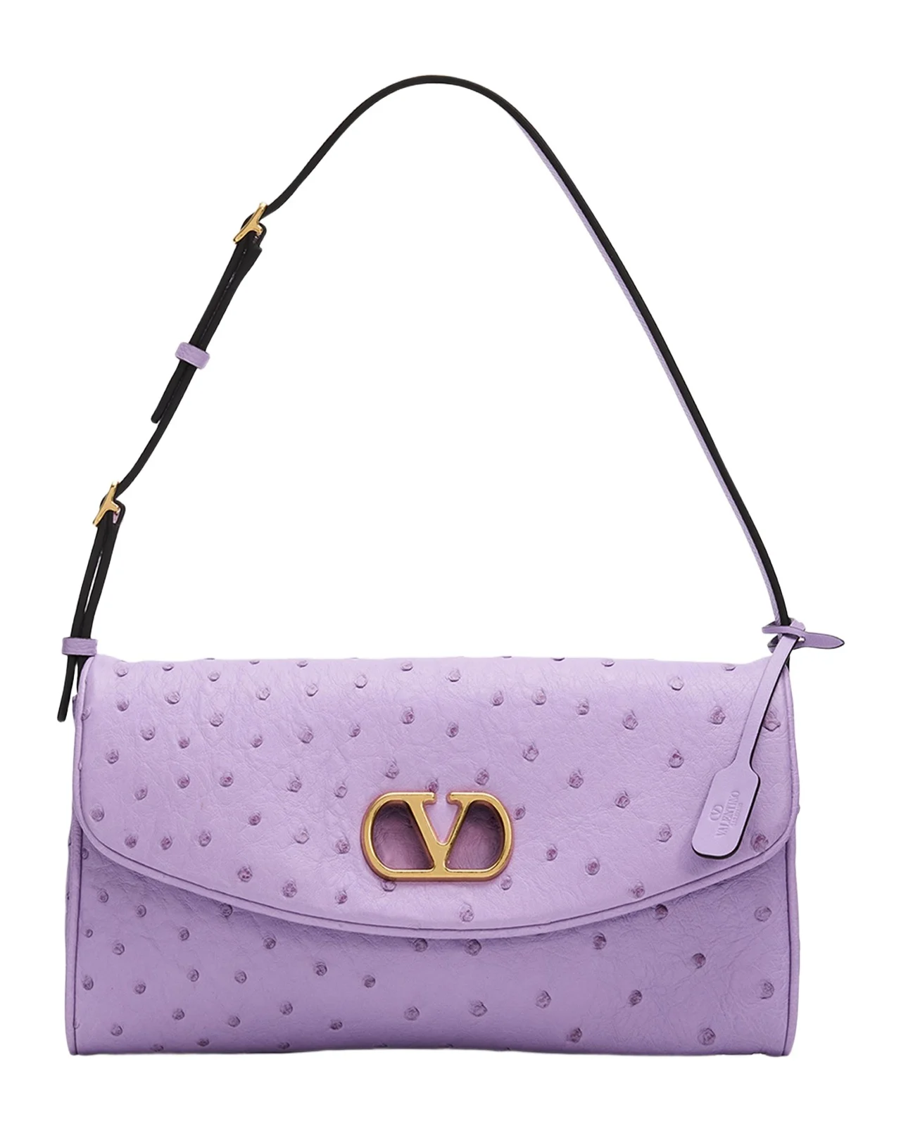 Valentino Garavani Devain Logo Leather Top Handle Bag