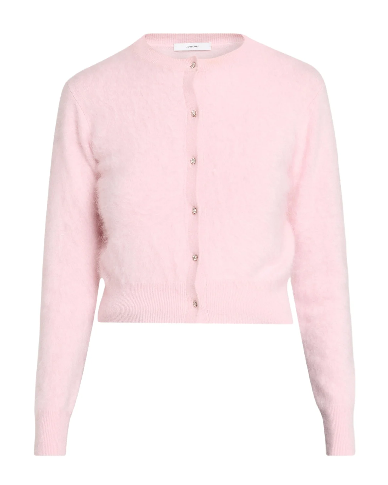 Cruz Fuzzy Cashmere Crewneck Cardigan Cruz Fuzzy Cashmere Crewneck Cardigan