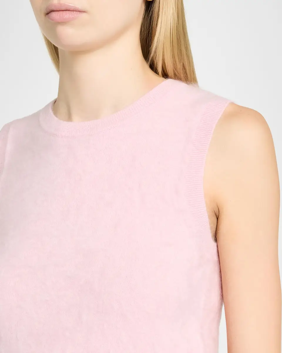 Adam Lippes Ava Brushed Cashmere Sleeveless Shell Top | Thumbnail 5 Adam Lippes Ava Brushed Cashmere Sleeveless Shell Top | Thumbnail 5