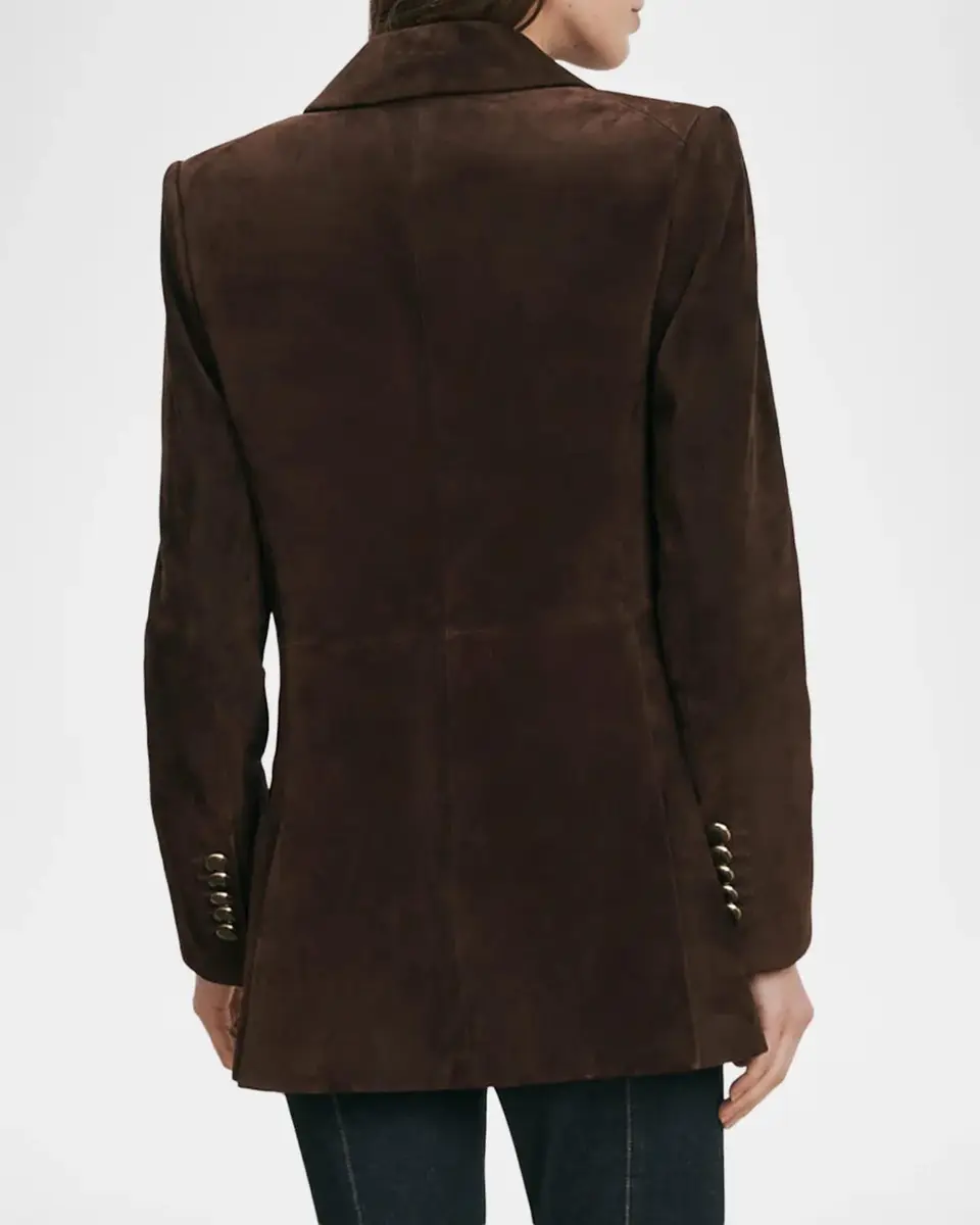 Veronica Beard Maci Suede Dickey Jacket | Thumbnail 3 Veronica Beard Maci Suede Dickey Jacket | Thumbnail 3