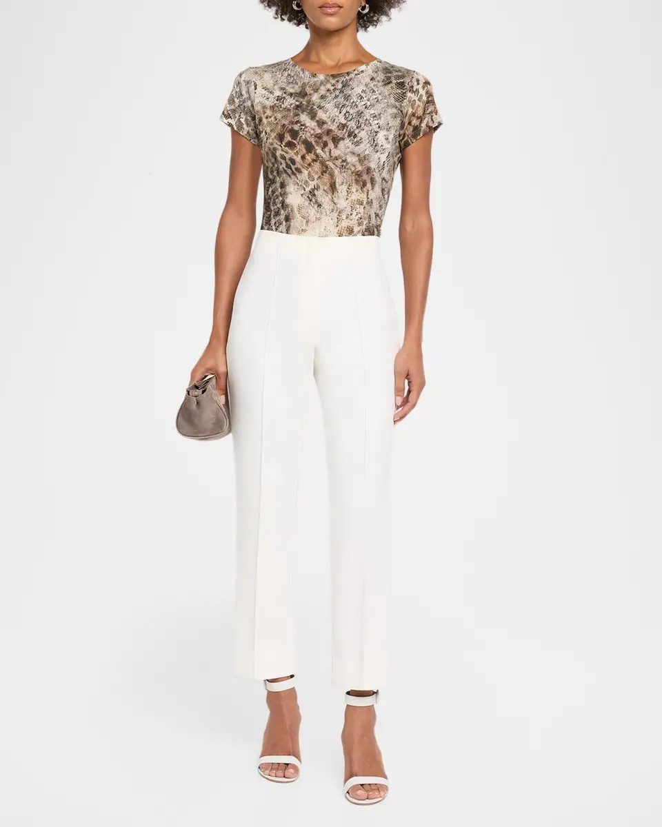 Ramy Brook Kate Python T-Shirt | Thumbnail 2