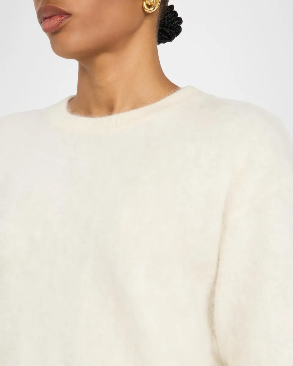 Ramy Brook Elbow-Sleeve Cashmere Sweater | Thumbnail 5