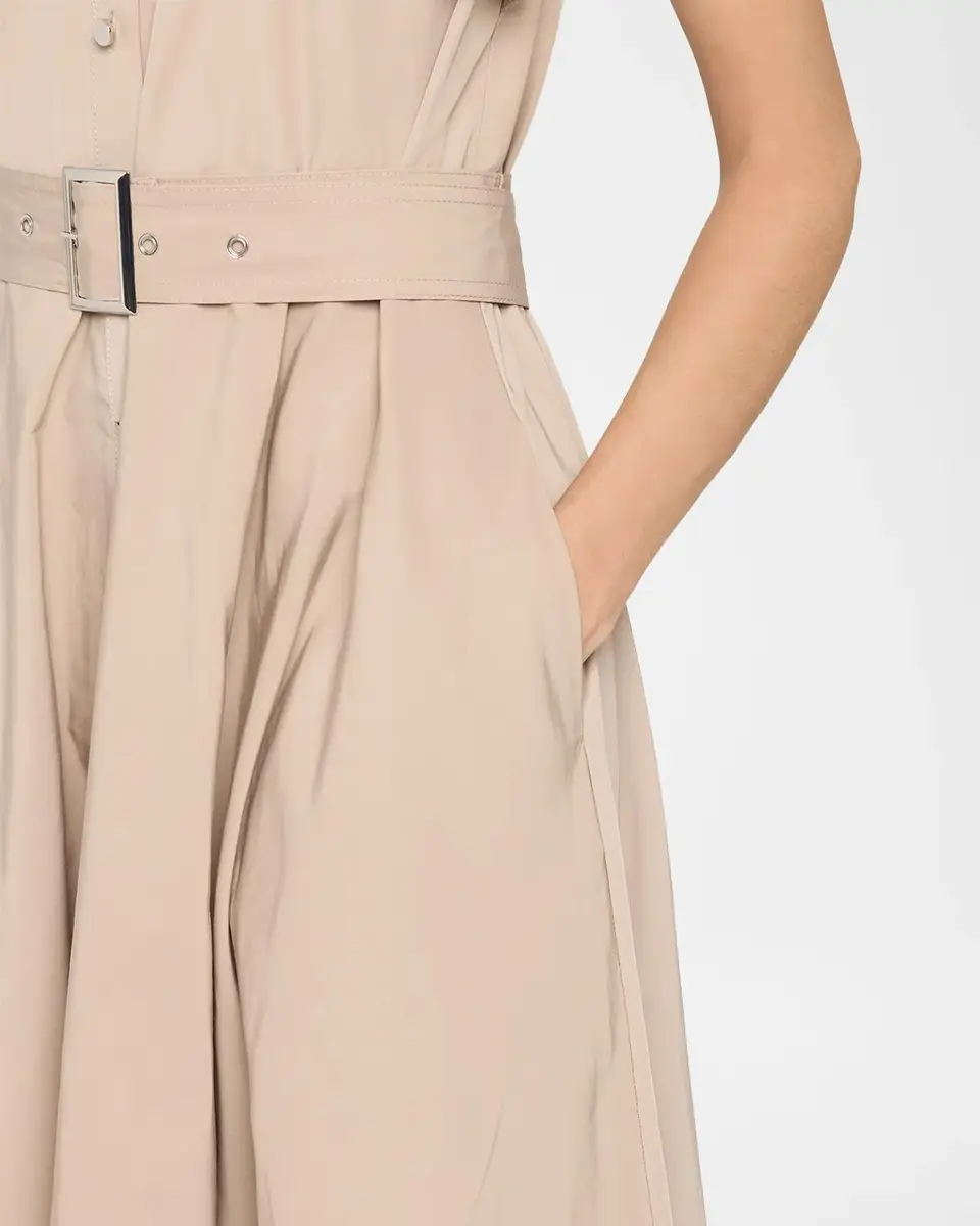 Toccin Gail Sleeveless Belted Midi Trench Dress | Thumbnail 5 Toccin Gail Sleeveless Belted Midi Trench Dress | Thumbnail 5
