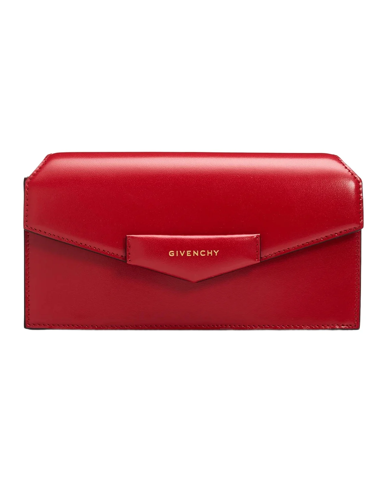 Givenchy Antigona Box Leather Wallet on Chain
