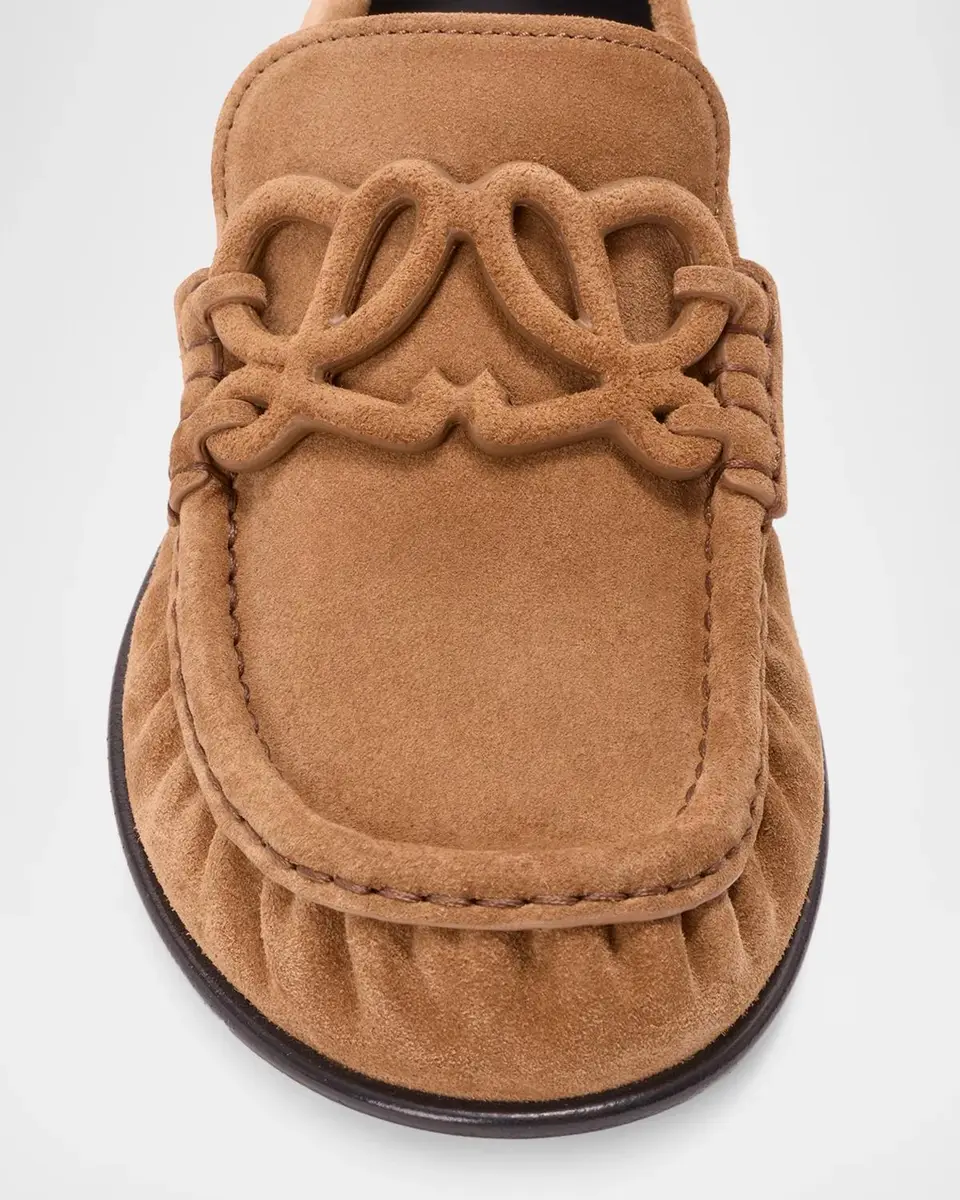 Loewe Double L Suede Loafers | Thumbnail 3 Loewe Double L Suede Loafers | Thumbnail 3