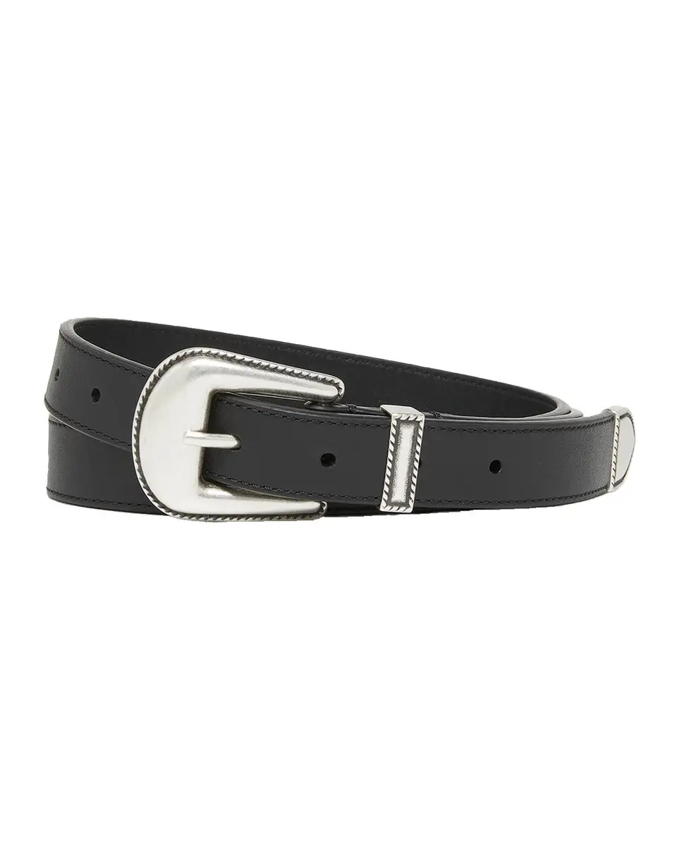 AMIRI Men's Western Belt in Smooth Leather | Thumbnail 3