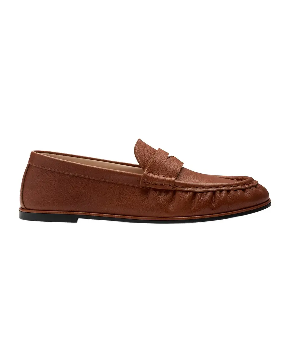 Stuart Weitzman Spencer Leather Penny Loafers | Thumbnail 3
