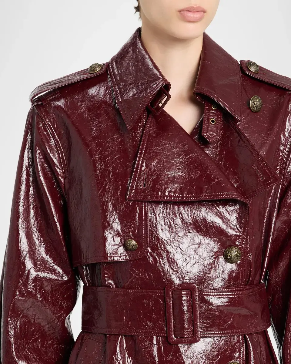 Kobi Halperin Rose Coated Longline Coat | Thumbnail 5