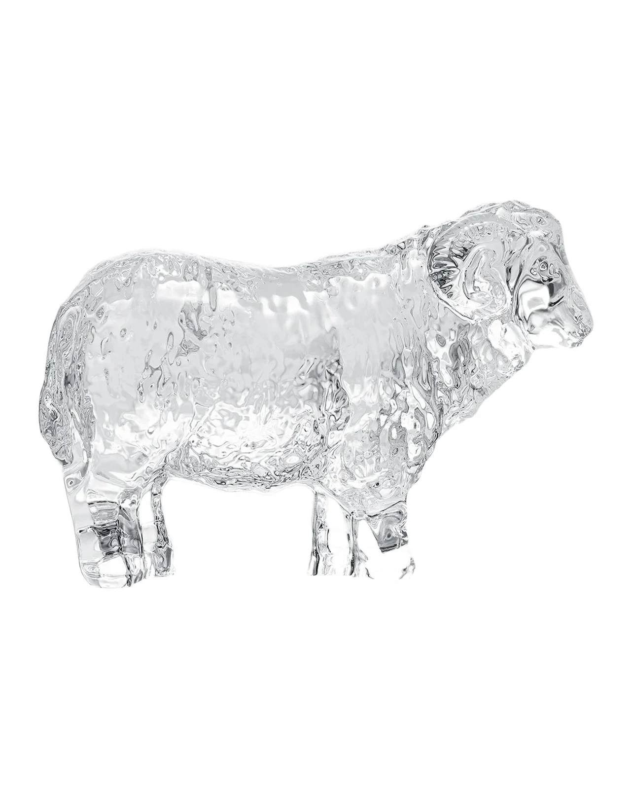 Baccarat Zodiac Sheep Crystal Figurine