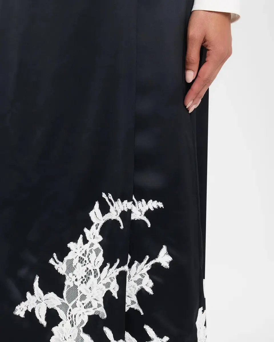 Simkhai Dominique Satin Midi Skirt | Thumbnail 5 Simkhai Dominique Satin Midi Skirt | Thumbnail 5