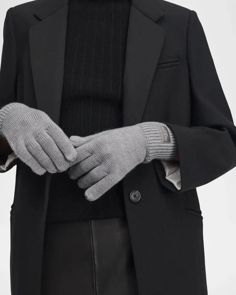 rag & bone Blake Wool-Blend Tech Gloves | Thumbnail 2 rag & bone Blake Wool-Blend Tech Gloves | Thumbnail 2