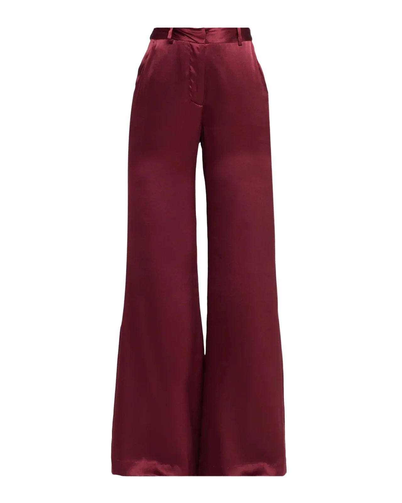 Pilar Wide-Leg Silk Pants Pilar Wide-Leg Silk Pants