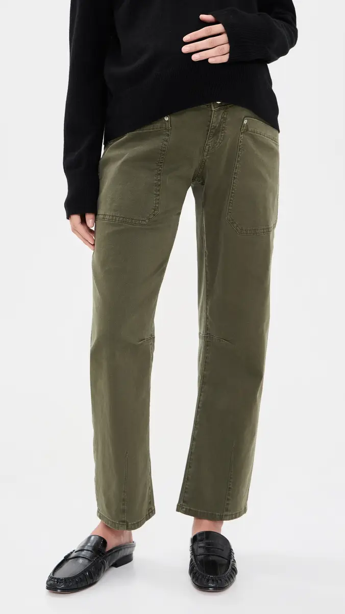 DL1961 Bilie Easy Barrel Maternity Pants | Thumbnail 2 DL1961 Bilie Easy Barrel Maternity Pants | Thumbnail 2