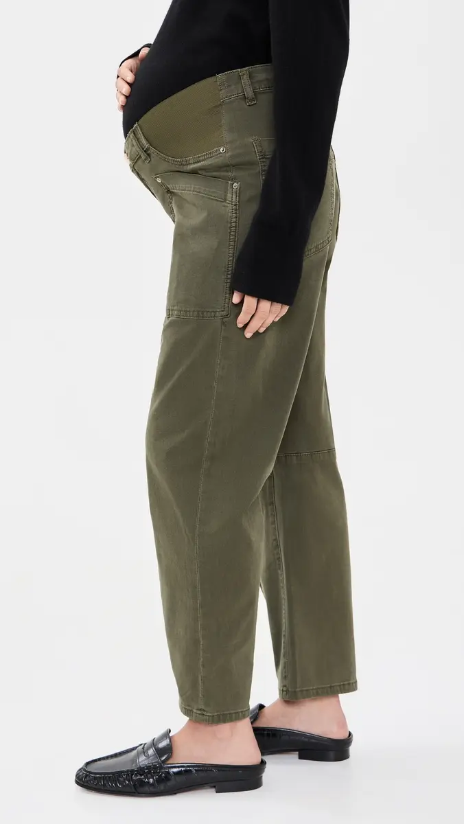 DL1961 Bilie Easy Barrel Maternity Pants | Thumbnail 4 DL1961 Bilie Easy Barrel Maternity Pants | Thumbnail 4