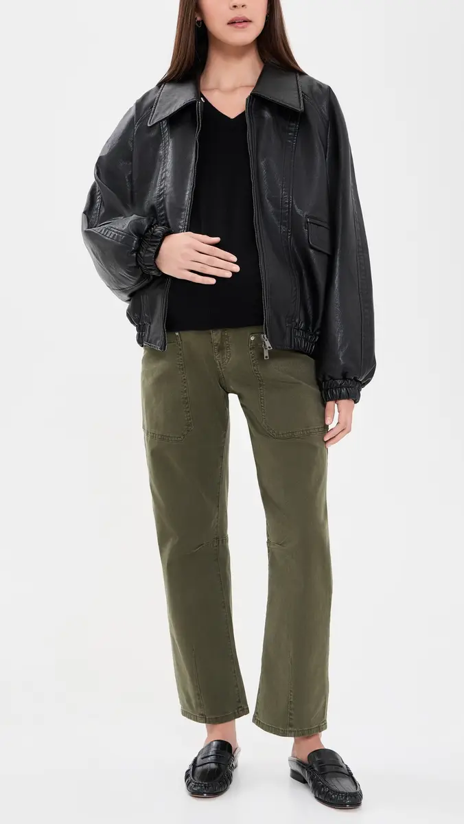 DL1961 Bilie Easy Barrel Maternity Pants | Thumbnail 5 DL1961 Bilie Easy Barrel Maternity Pants | Thumbnail 5