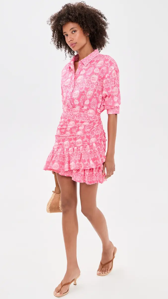 Coniglio Palm Beach Mini Ruffle Power Coverup Pareo | Thumbnail 5