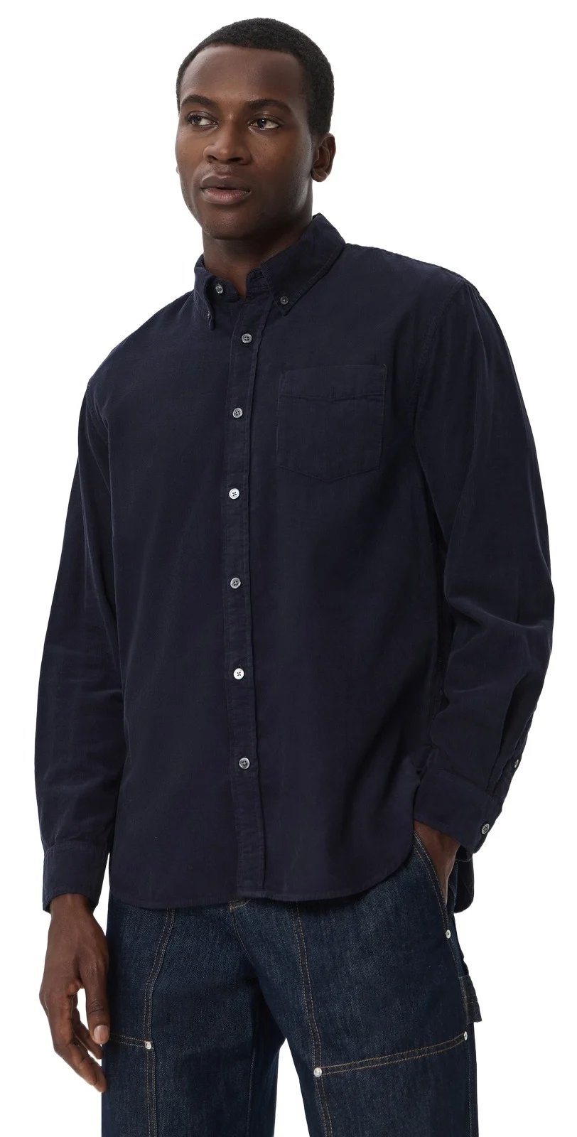 Mill Shirt In Super Fine Wale Corduroy