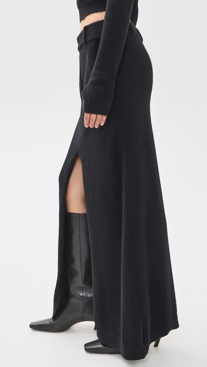 SEVEN WONDERS Magnolia Front Slit Knit Maxi Skirt | Thumbnail 4 SEVEN WONDERS Magnolia Front Slit Knit Maxi Skirt | Thumbnail 4