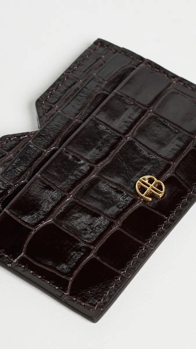 Anine Bing Calli Embossed Card Holder | Thumbnail 4 Anine Bing Calli Embossed Card Holder | Thumbnail 4