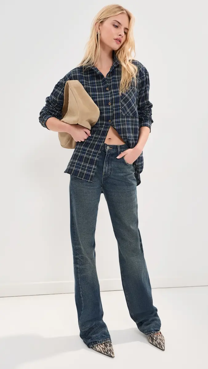 LE BOP Winnie Button Down Flannel | Thumbnail 5 LE BOP Winnie Button Down Flannel | Thumbnail 5