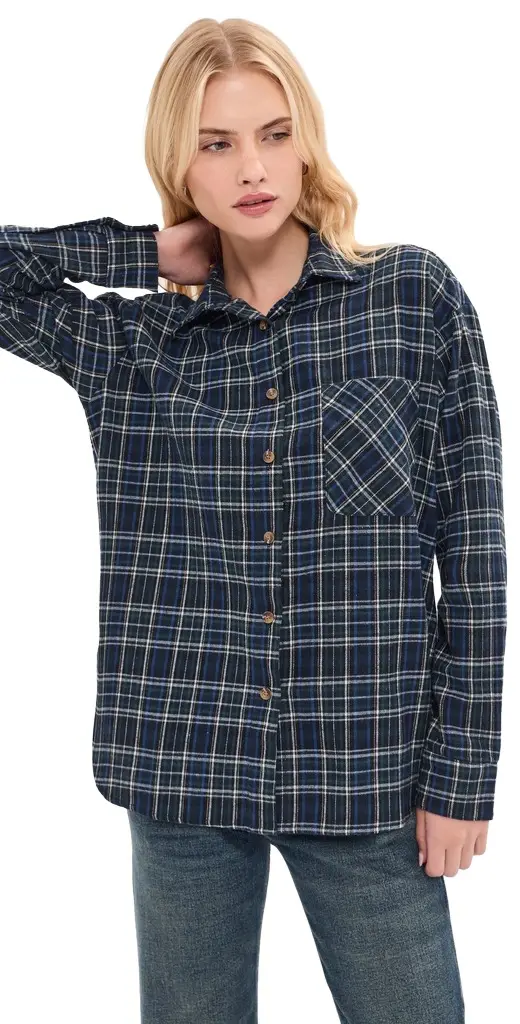 Winnie Button Down Flannel